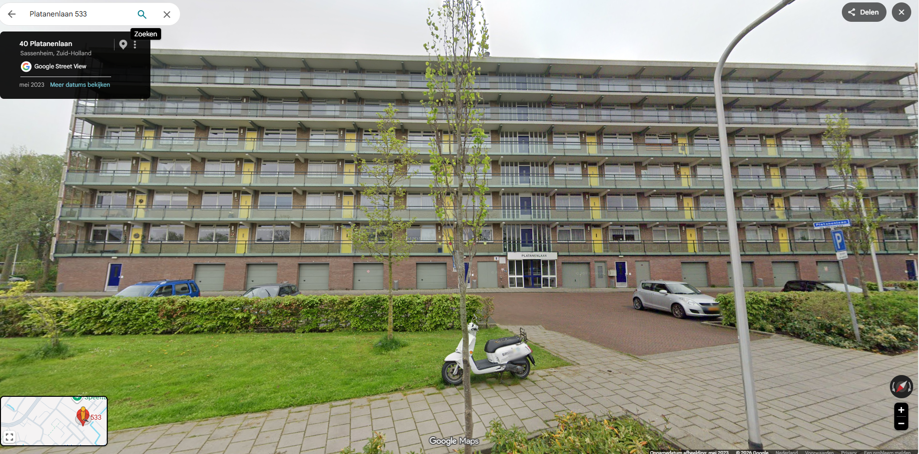 Appartement te huur: Platanenlaan 533, Kooibuurt Sassenheim